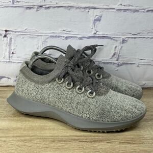 Allbirds Wool Dasher Mizzle Gray Running Shoes Women's Size 10.5 Sneakers